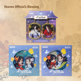 Heaven Official's Blessing Together Through Day and Night Series Acrylic Keychain Set Liquid Glitter Coaster Official Anime Merchandise with Authenticity Label